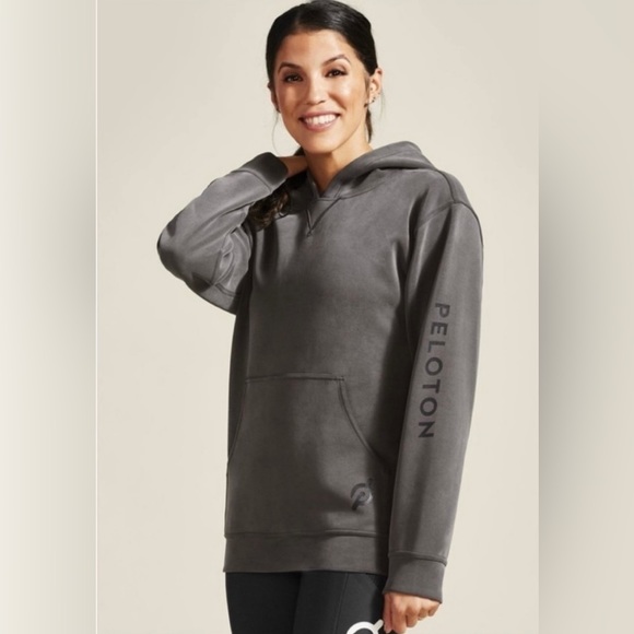 Lululemon x Peloton Sand Was All Yours Hoodie size 14, EUC - Picture 3 of 6